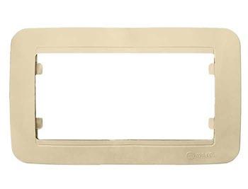 Makel  Lillium Крем Рамка для 2-местной розетки N 19010710