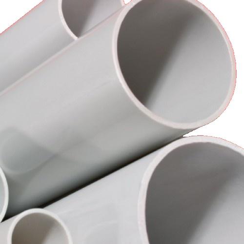 Труба жёсткая гладкая легкая 20мм цвет серый 3м У.ПАК