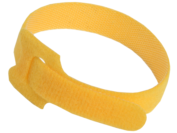 Хомут-липучка ХКл 14х135мм желтый (100шт) IEK