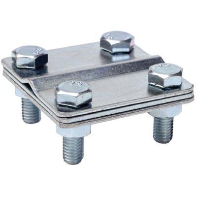 Зажим соед. крестовой с разделительной пластиной 57х80 мм DKC NG3101