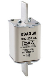 Вставка плавкая ПН2-250-С-250А-У3-КЭАЗ